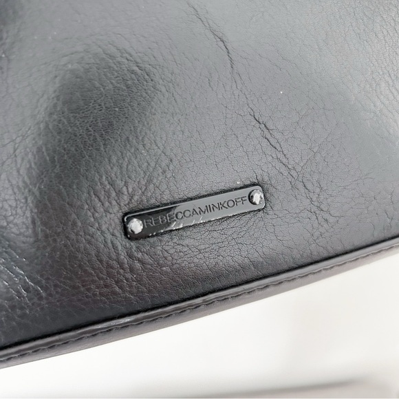 REBECCA MINKOFF! BLACK CROSSBODY CHAIN PURSE! - Picture 5 of 5